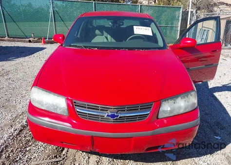 2004 Chevrolet Impala from USA, damaged, VIN 2G1WF52K449448492